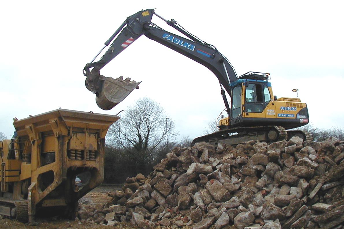 Plant hire in Warwickshire