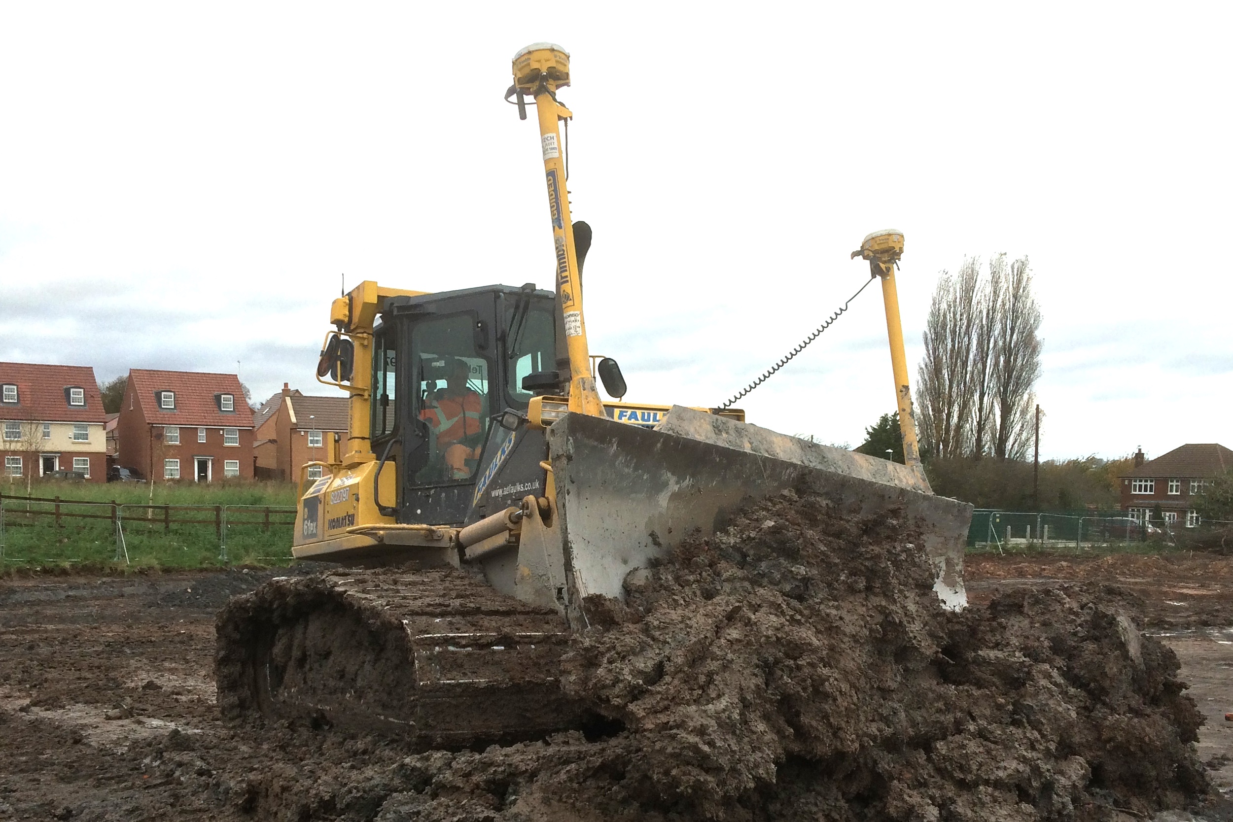 Komatsu excavator