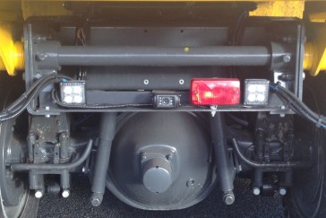 Rear view of a tipper