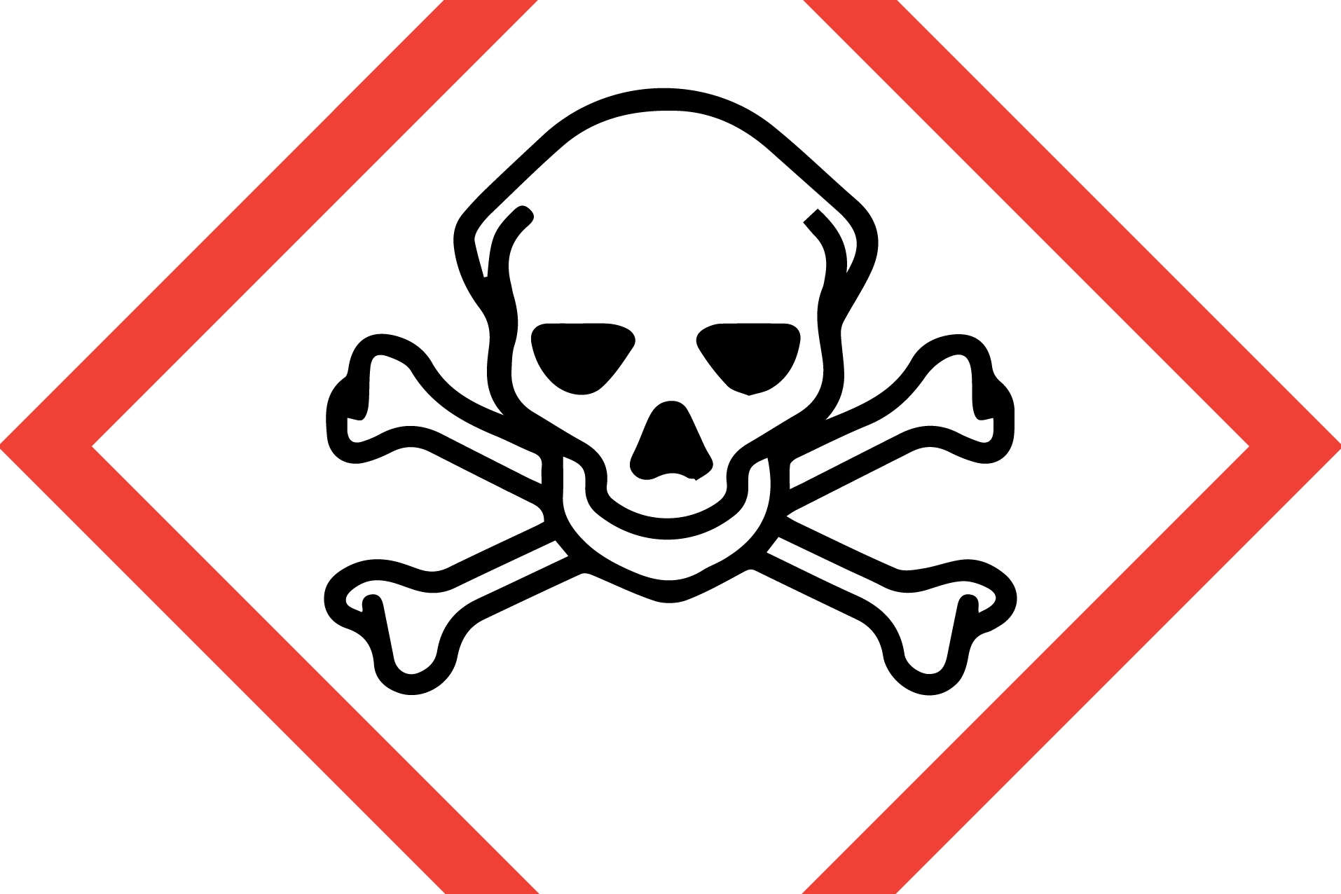 hazardous waste symbol 4×6 A E Faulks Ltd