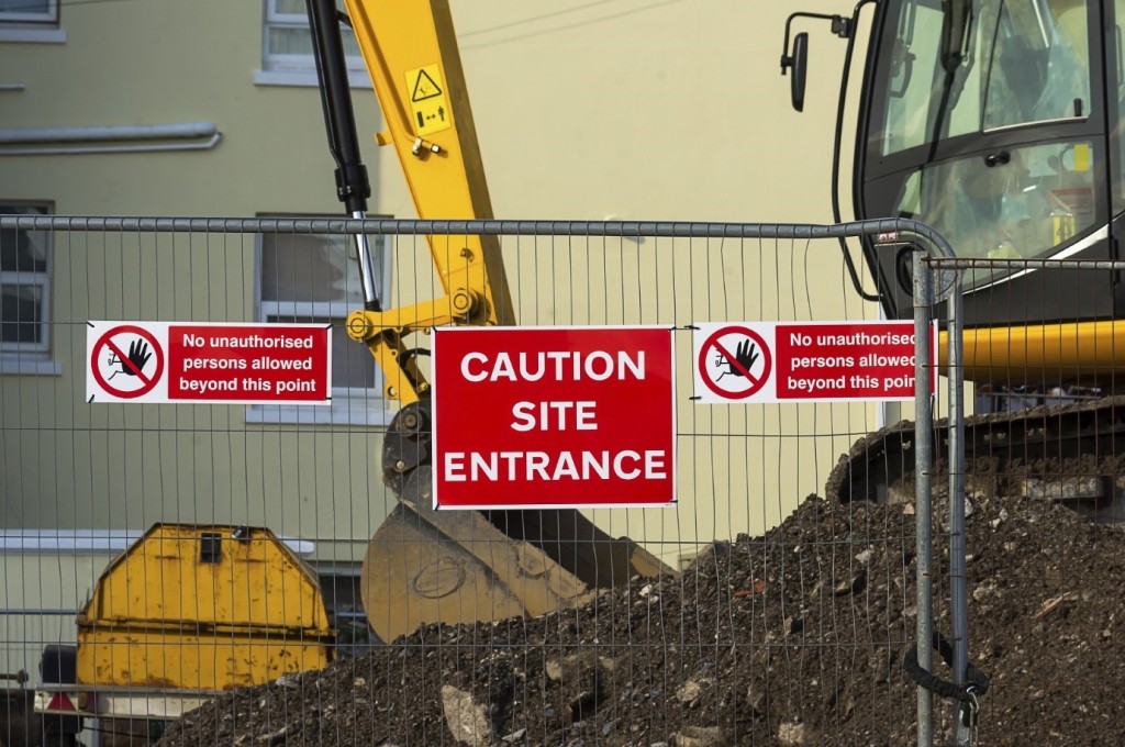 Construction Site Fence