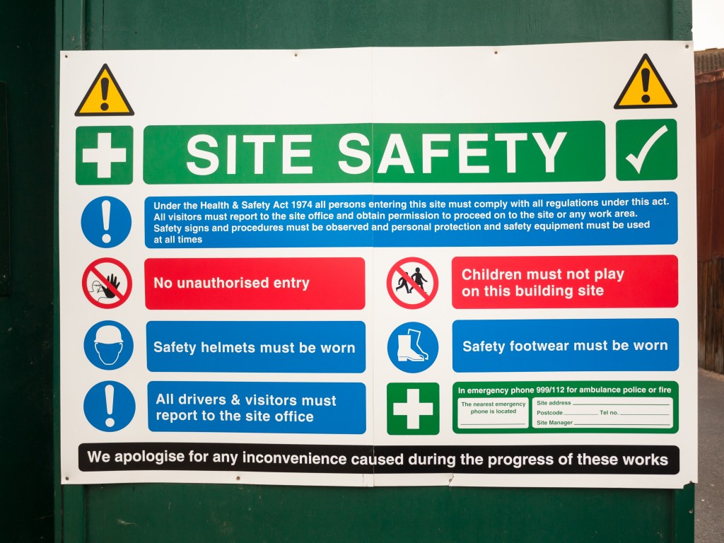 Site Safety Sign