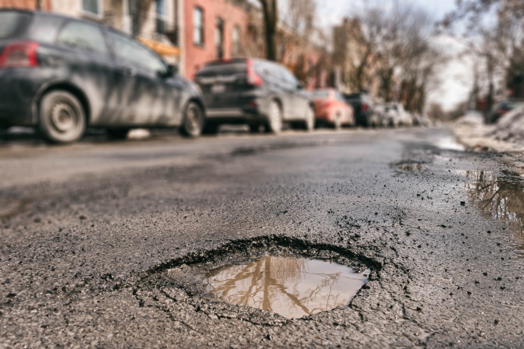 A Large Pothole