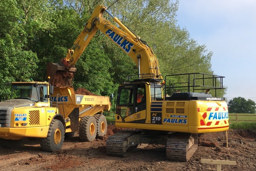 Tracked Excavator