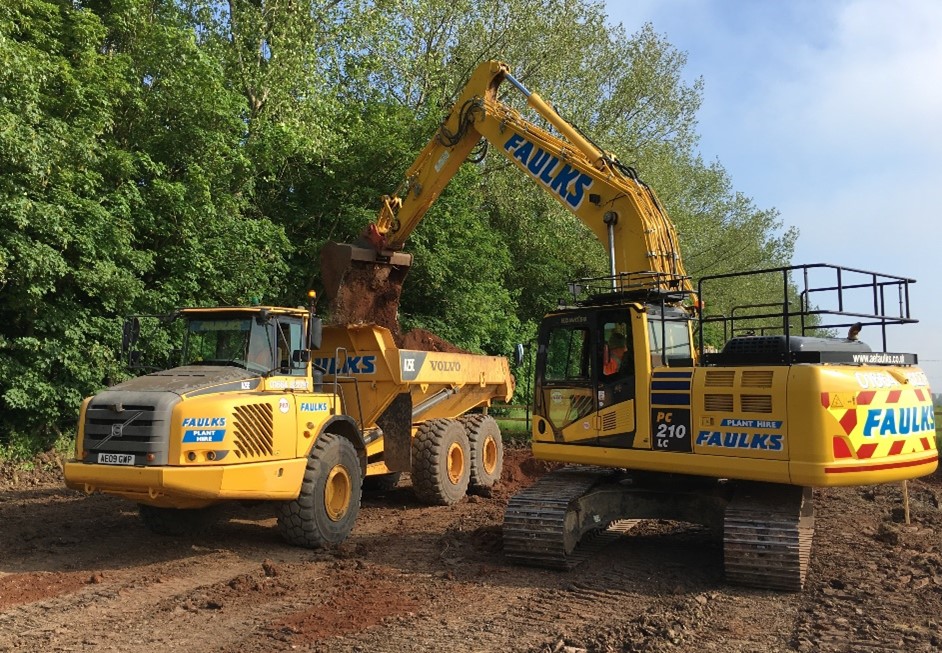 AE Faulks Heavy machinery hire