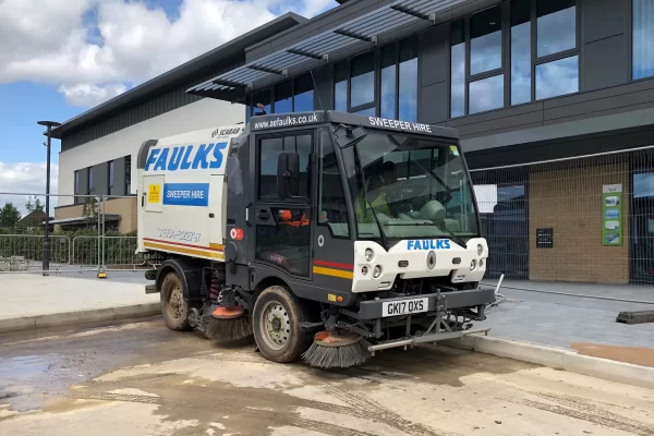 AE Faulks small sweeper for hire