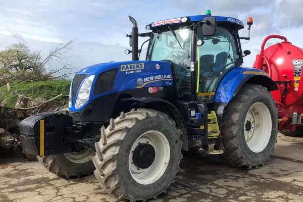 AE Faulks tractor for hire